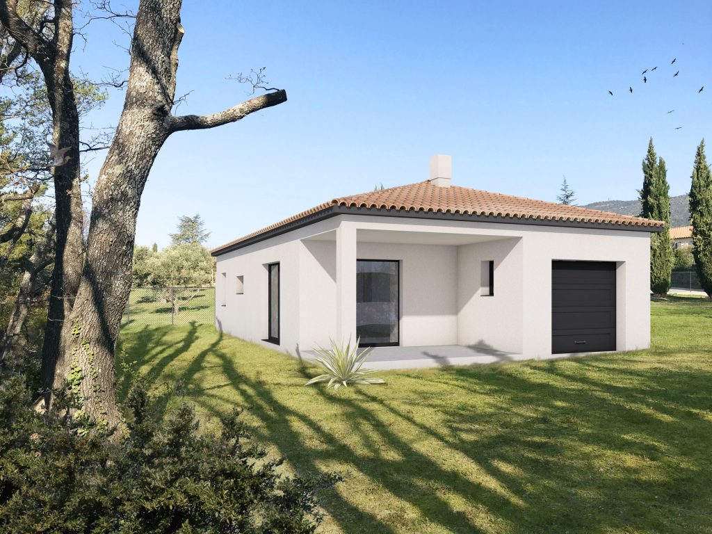 Insertion d’une maison de plain-pied dans son terrain